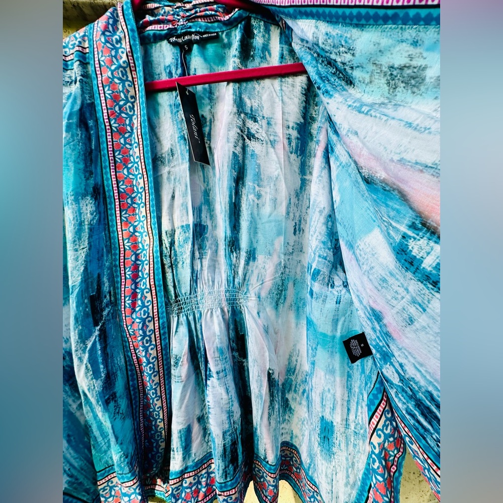 🆕🔖 TOLANI Collection✨ Open Cardigan Kimono ✨ Size Small ✨ NWT!! - Picture 6 of 12
